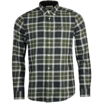 Barbour Rasay Tailored Fit Shirt - Pine TN82