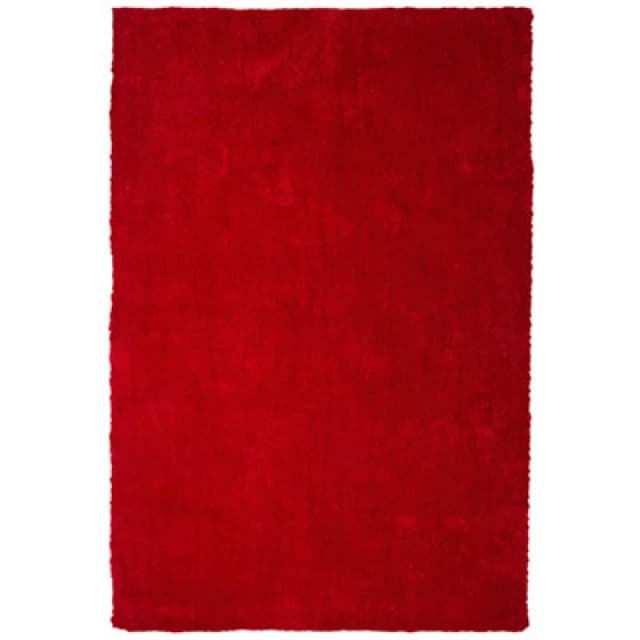 Beliani Shaggygy Rug Demre Red 160 X 230 Cm