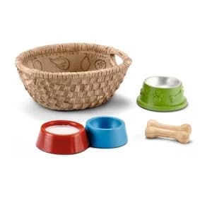 SCHLEICH Farm World Feed for Dogs and Cats Toy Playset
