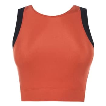 Biba Active Block Colour Sports Bra - Orange