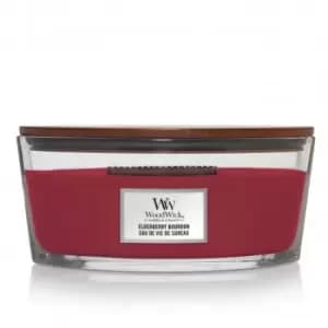 Woodwick Elderberry Bourbon Scented Candle