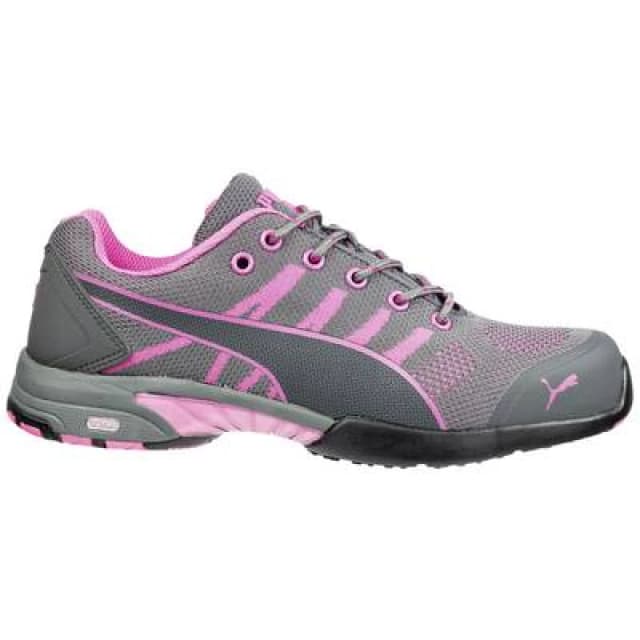 Puma PUMA Celerity Knit Pink 642910-38 Protective footwear S1 Shoe size (EU): 38 Grey, Pink 642910-38