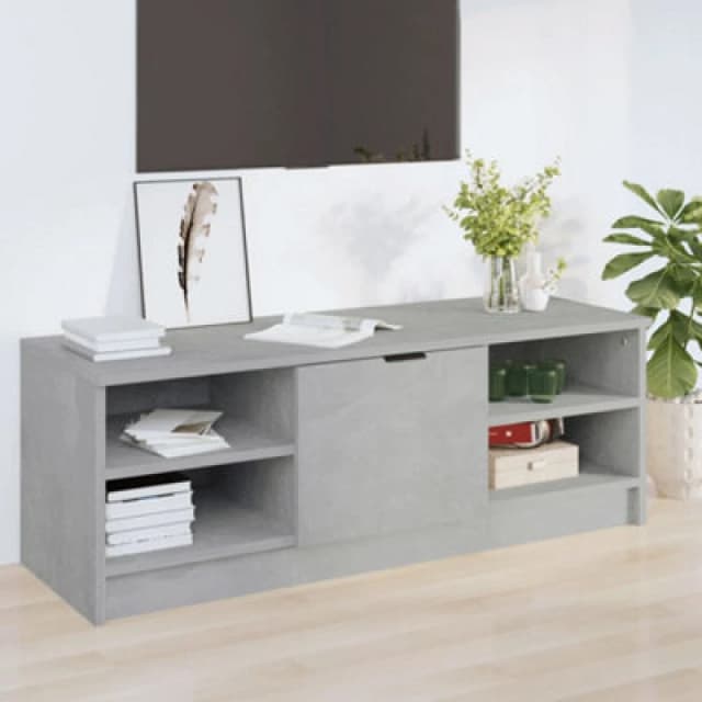 VIDAXL Vidaxl - tv Cabinet Concrete Grey 102x35.5x36.5cm Engineered Wood 8720287079354