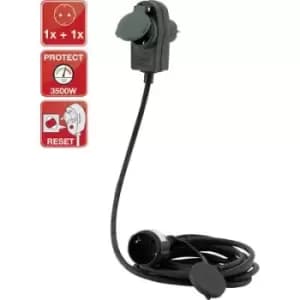 REV 0017251514 Current Cable extension Black 25.00 m