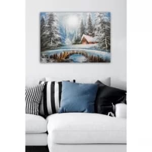 524346946-5070 Multicolor Decorative Canvas Painting