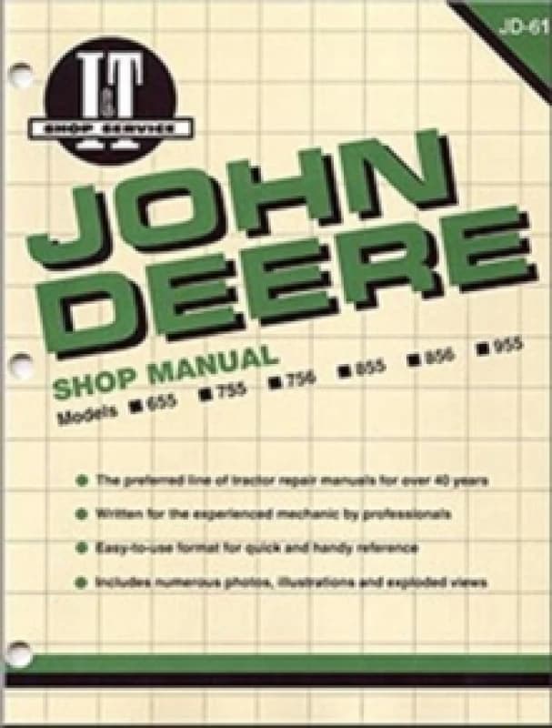 John Deere SRS 655 755 756 855 856&955 Paperback / softback
