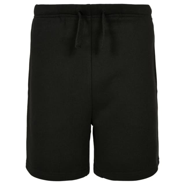 Build Your Brand Basic Sweat Shorts in Black Size: 11-12 Years Black Unisex 11-12 Years