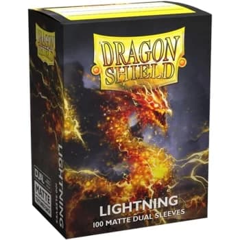 UNIT Dragon Shield Dual Matte - Lightning (100 ct.)
