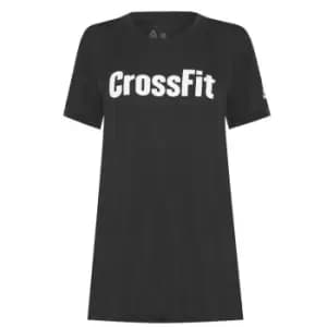Reebok CrossFit T Shirt Womens - Black
