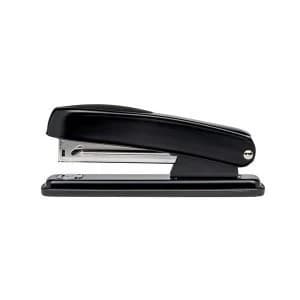 5 Star Office Metal Half Strip Stapler Soft Grip 20 Sheet Capacity Takes 266 Staples Black