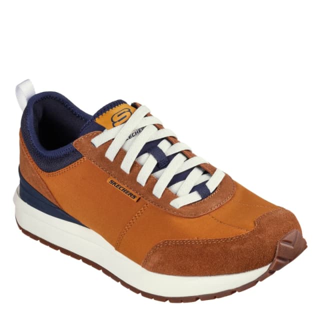Skechers Mens Sunnydale Classic Low-Top Trainers Rust male 6 (39.5)