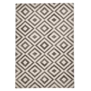 Grey and White Elegant 4893 Rug Grey/Natural