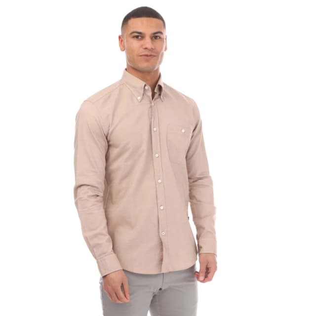 Boss S-ROAN Shirt Beige male S