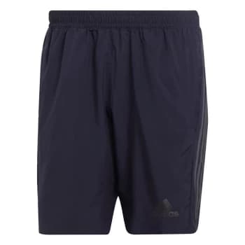 adidas Run Icon Full Reflective 3-Stripes Shorts Mens - Legend Ink