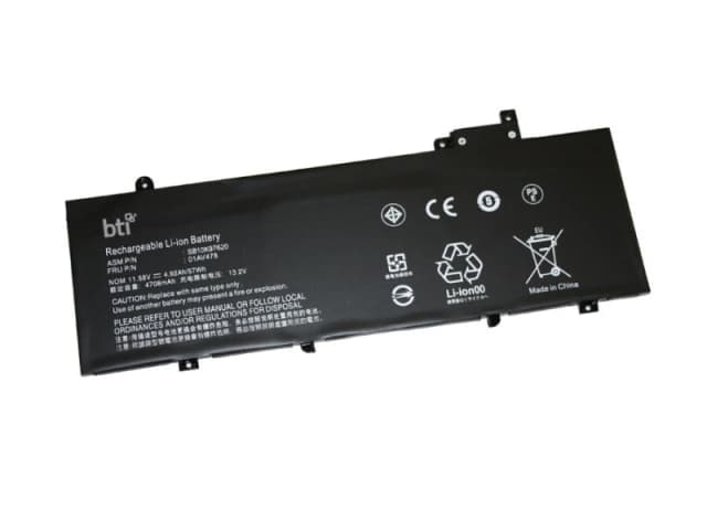 BTI BTI 3-cell 57Wh 01AV478 compatible laptop battery for Lenovo Thinkpad T480S - 18 month warranty 01AV478-BTI
