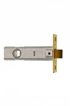 Wickes Tubular Door Latch - Brass 76mm