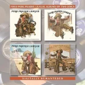 Four Pure Prairie League Albums On Two Discs by Pure Prairie League CD Album