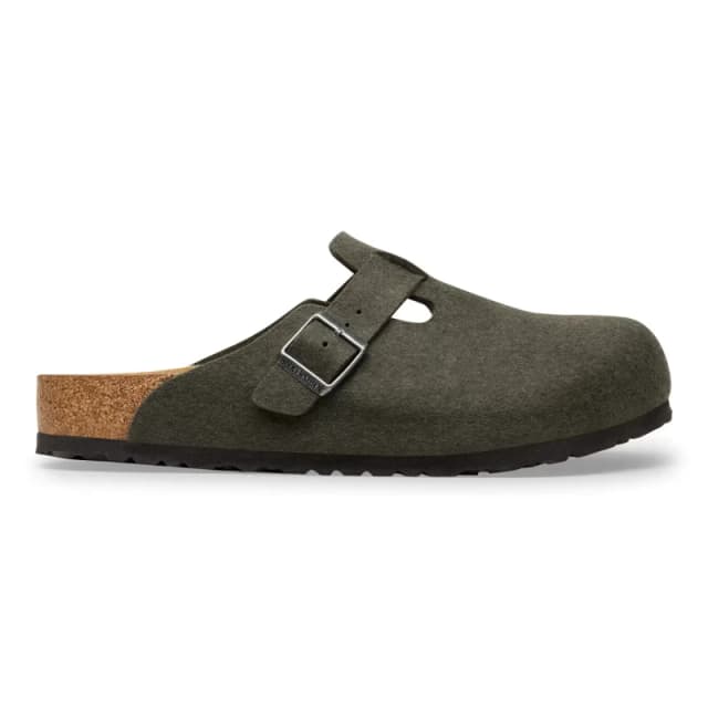 Birkenstock Clogs Birkenstock Boston Wool Vert Unisex 36