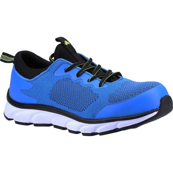 Amblers Safety Mens 718 Lightweight Lace Up Safety Trainers UK Size 7 (EU 41) Blue AMB344-Blue-7