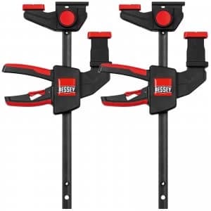Bessey EZR156 2 Piece One Handed Guide Rail Clamp Set