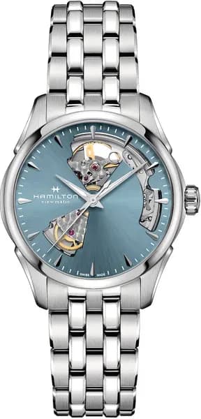 Hamilton Watch Jazzmaster Open Heart Lady - Blue HM-1043