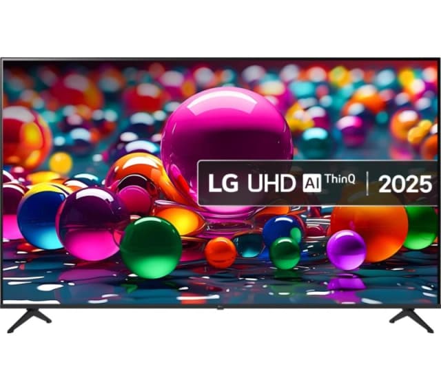 LG UA75 LED 4K HDR Smart TV 2025 - 86UA75006LA, Black 8806096339442