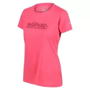 Regatta Womens Fingal VI T-Shirt - Tropicl Pink
