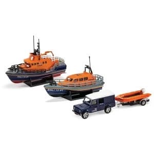 RNLI Shannon Life Boat Corgi Gift Set