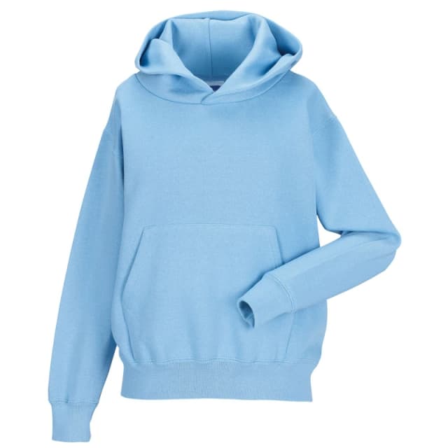 Jerzees Schoolwear Jerzees Schoolgear Hooded Sweatshirt in Blue Size: 3-4 Years Blue Unisex 3-4 Years