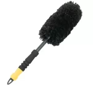 Meguiars Wheel Rim Cleaning Brush Microfibre Non Scratch Cleaning Large X1901EU