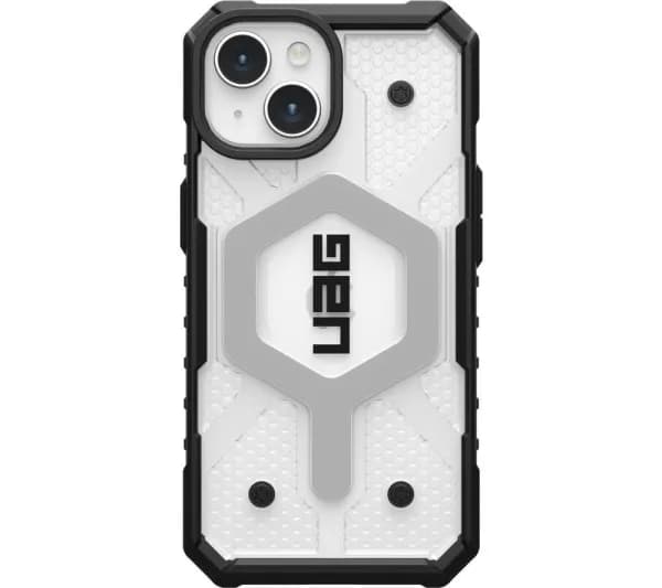 UAG Pathfinder iPhone 15 Case - Clear & Black,Clear
