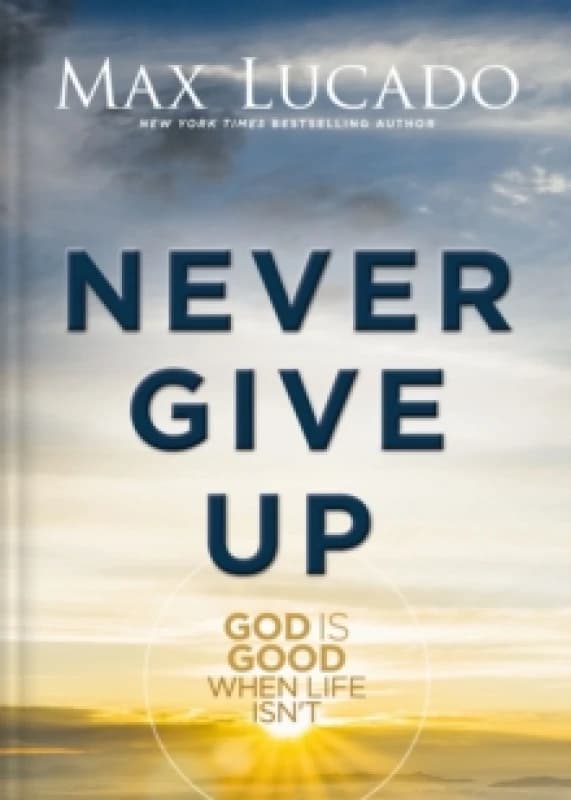 Never Give Up : God is Good When Life Isn't Hardback