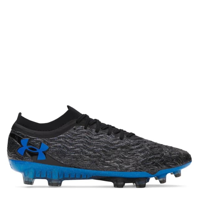Under Armour Magnetico Elite Adults Firm Ground Football Boots Black/Blue male 7 (41)
