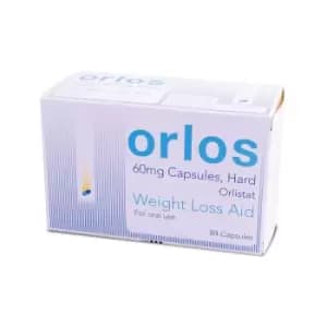 Orlos Weight Loss Aid 60mg 84 Capsules