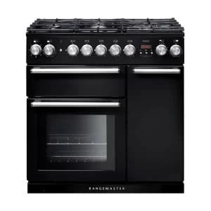 Rangemaster NEX90DFFBL-C NEXUS 90cm Dual Fuel Range Cooker