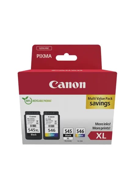 Canon PG-545XL/CL-546 Original Multipack Ink Cartridges (8286B012)