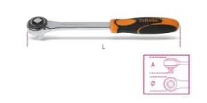 Beta Tools 920/50 1/2" Sq Drive Push-Through 72 Teeth Ratchet 009200871