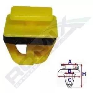 ROMIX Clip, trim-/protection strip B26969 HYUNDAI,KIA,i10 (PA),Picanto (SA),PICANTO (TA)