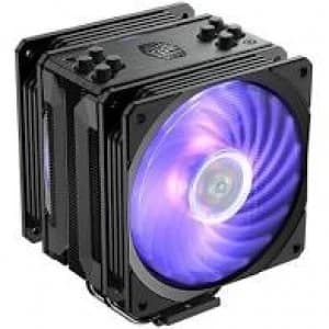 Cooler Master Hyper 212 RGB Black Edition Universal Socket 120mm PWM 2000RPM RGB LED Fan CPU Cooler with Wired RGB Controller