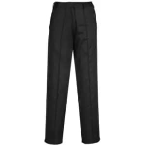 LW97BKTS - sz S Ladies Elasticated Trouser - Black - Black - Portwest