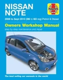Nissan Note petrol & diesel ('06-Sept 13) 06 to 63