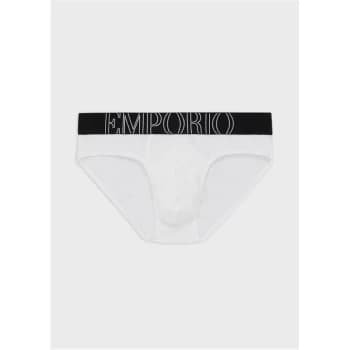 Emporio Armani Big Eagle Briefs - White