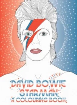 David Bowie Starman a Coloring Book by Laura Coulman Paperback