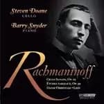 Rachmaninoff: Cello Sonata; Etudes-Tableaux; Danse Orientale; Lied (Music CD)