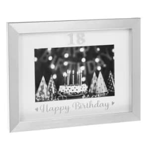 Silver Event Frame 18th Birthday 6x4