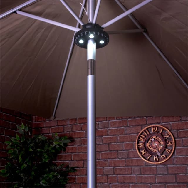 Wireless Battery Powered 28 LED Umbrella Parasol Light With 3 Brightness Settings ELV-006019 Parasol Light