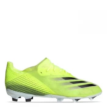 adidas X Ghosted.1 Junior FG Football Boots - SolYellow/Blue
