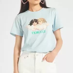 Fiorucci Vintage Angels Cotton T-Shirt - M