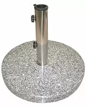 16KG Round Granite Garden Parasol / Umbrella Base Weight