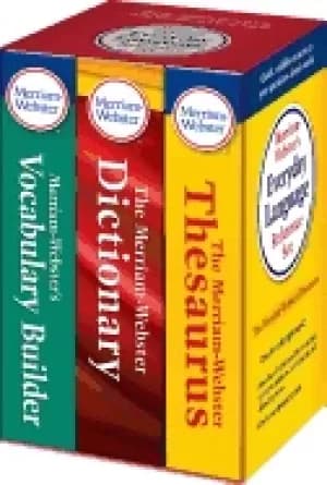 merriam websters everyday language reference set newest edition